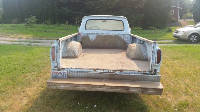 1961 ford f250 unibody - one owner - barn find