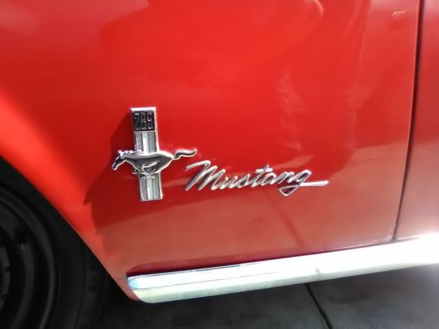 1968 red ford mustang 2 door hardtop