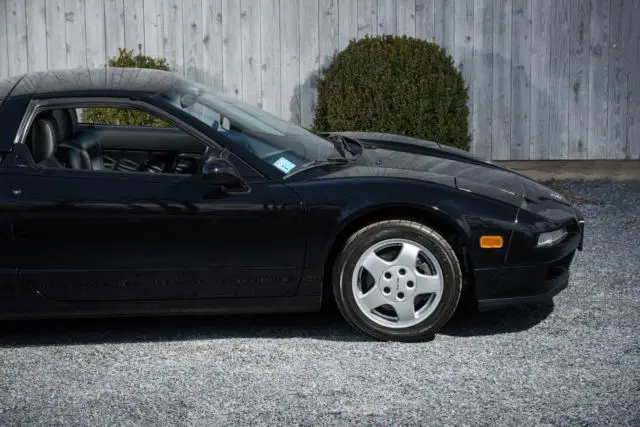 1991 acura nsx 5-speed manual 5,000 miles black coupe v6 3l manual 5-speed