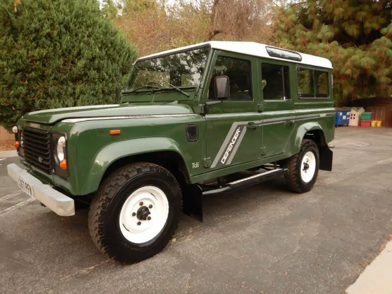 1993 land rover defender 110 5 door manual 4x4 i6 2.4l turbocharger diesel