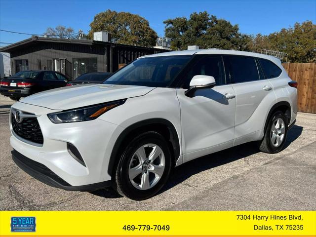 2022 toyota highlander l