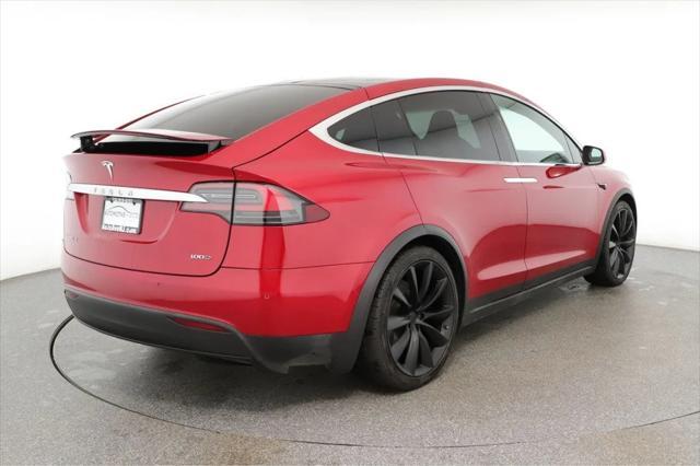 2019 tesla model x 100d awd w/ 22'' onyx black wheels & 7-passenger seating s