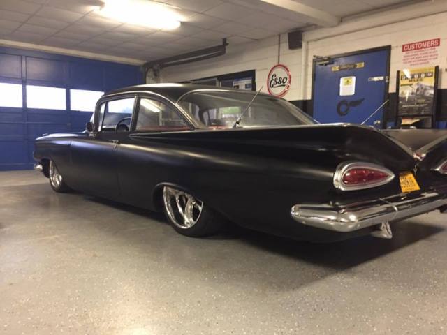 1959 chevrolet belair, impala, biscayne, hot rod, rat rod, bagged, wilwood