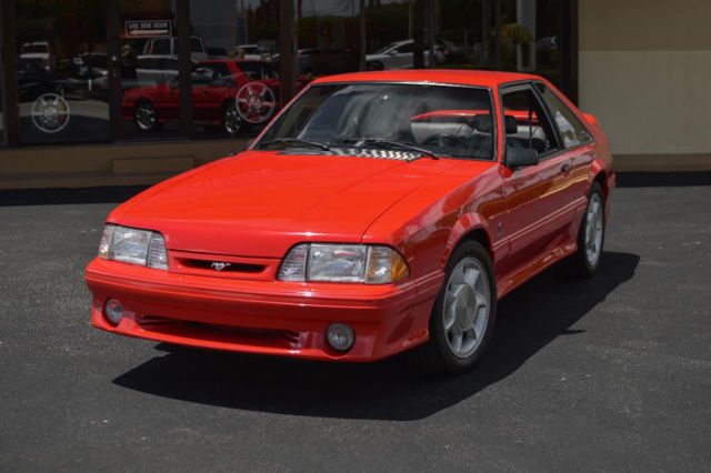 '1993 ford mustang cobra,13012 miles,4way pwr seat,cd player, lots documentation