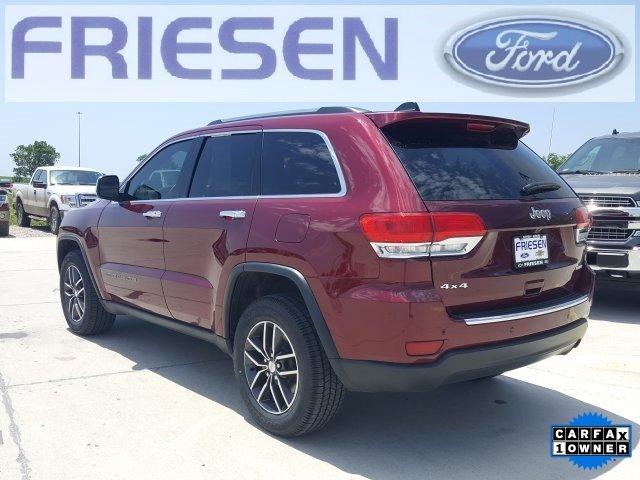 used 2018 jeep grand cherokee 4wd limited aurora, ne 68818 for sale in aurora, nebraska