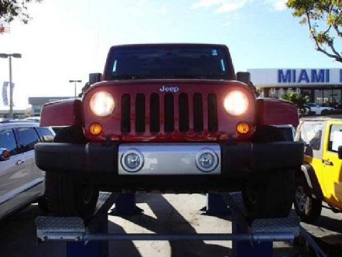 2011 jeep wrangler unlimited sahara in hialeah, fl