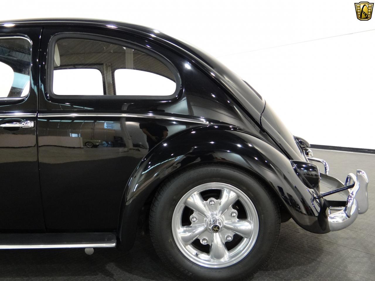 1956 volkswagen beetle 84240 miles black 2dr 1600cc 4-cylinder 4-speed manual