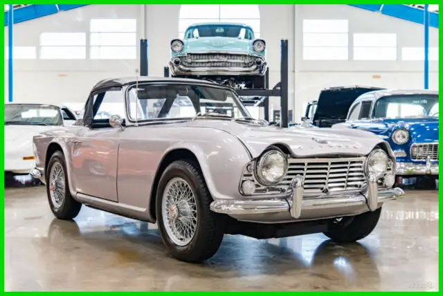 1965 triumph tr4 4-speed manual with overdrive convertible restored 65