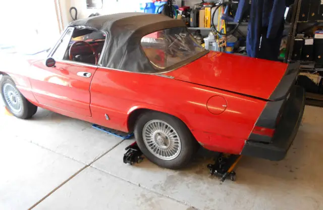 1983 alfa romeo spider veloce running project
