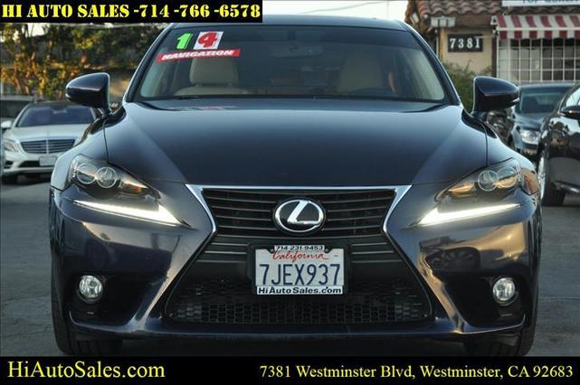 2014 lexus is 250