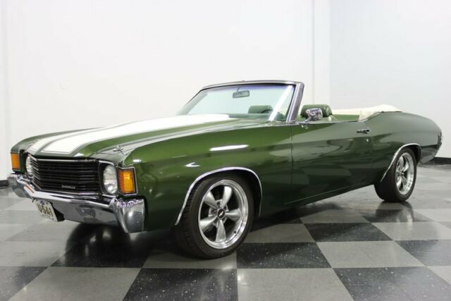 1972 chevrolet chevelle malibu ss convertible