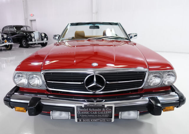 1987 mercedes-benz sl-class 560sl roadster, numbers matching, includes both tops