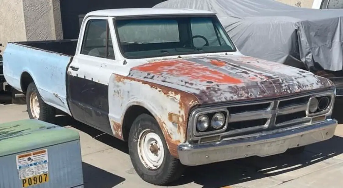 1972 gmc pickup pickup grey c10