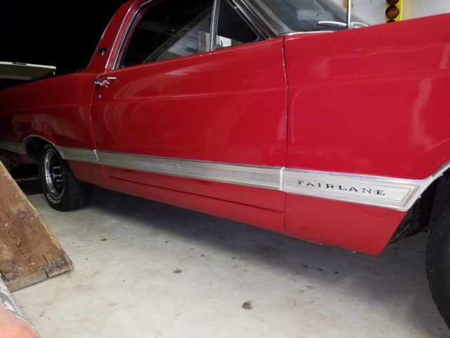 ford ranchero fairlane 500 big block 390/4sp rare barn find! no reserve!!!!