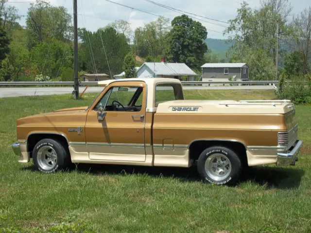1984 chevrolet c10 scottsdale standard cab pickup 2-door 5.0l