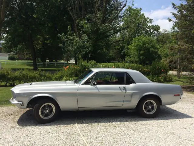 1968 ford mustang coupe 302 v8 600 cfm holley carb dual exhaust