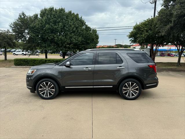 2018 ford explorer platinum