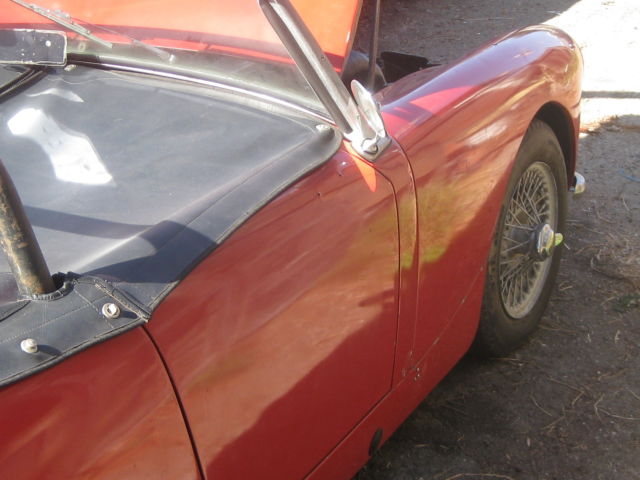 1962 austin healey sprite rebuilt 1275cc engine wire wheels front disc brakes
