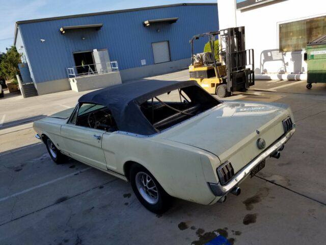 1966 ford mustang convertible gt original california black plate car barn find