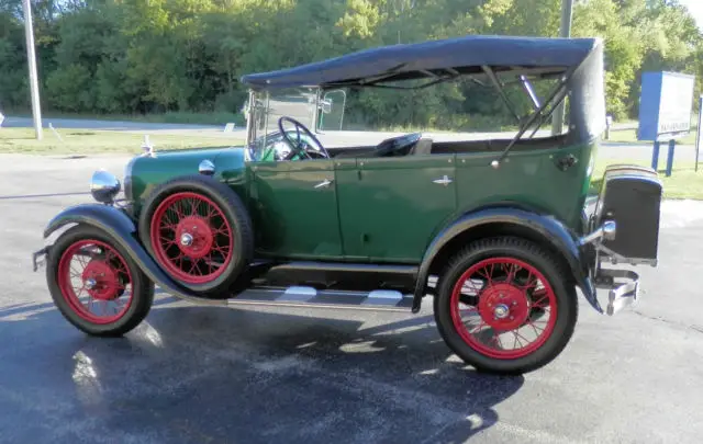 1929 ford model a phaeton 4 door convertible