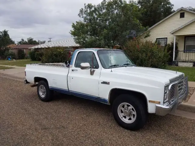 1986 gmc high sierra 2500 1/2 ton