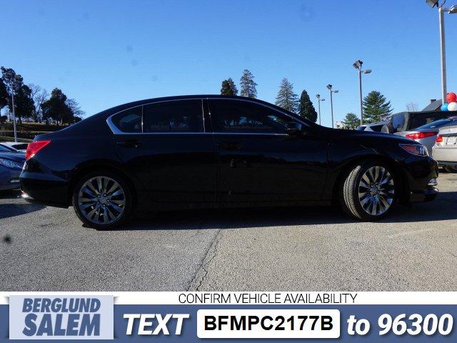 used 2016 acura rlx w/ technology package salem, va 24153 for sale in bennett springs, virginia