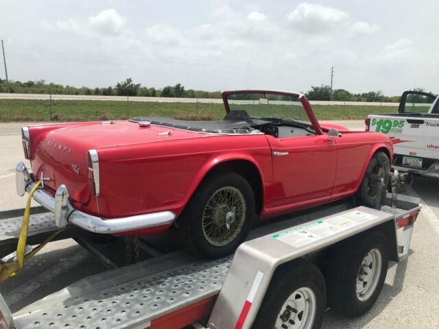 1962 triumph tr4. @ $9750
