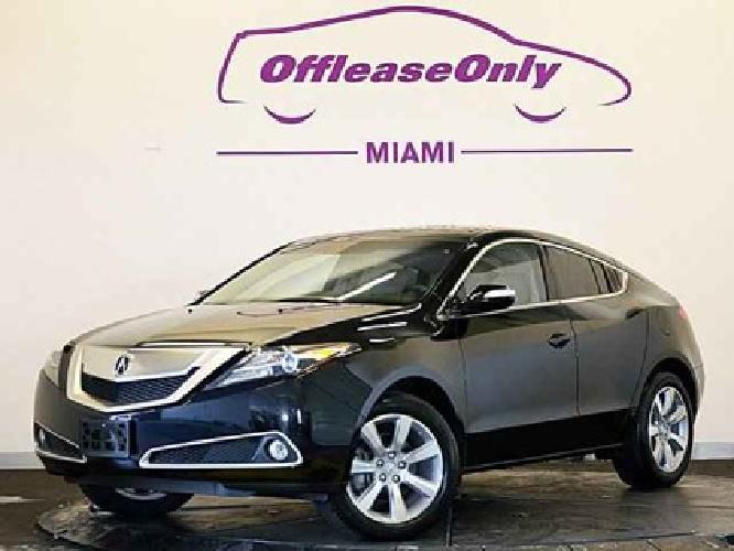2010 acura zdx tech pkg awd in miami, fl