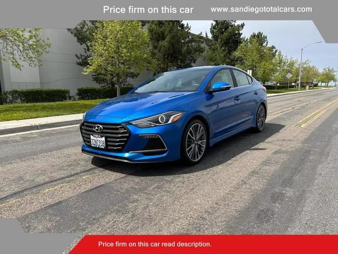 2017 hyundai elantra sport 4dr sedan in san diego, california