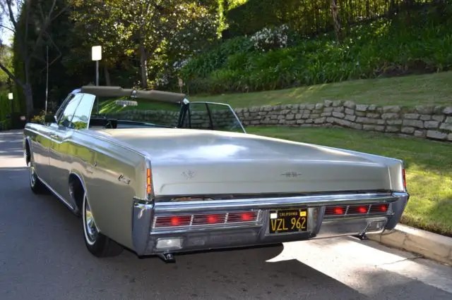 1966 lincoln continental convertible suicide doors original ca car black plates