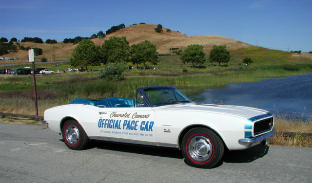 1967 camaro pace car ss/rs 396 4 speed numbers matching