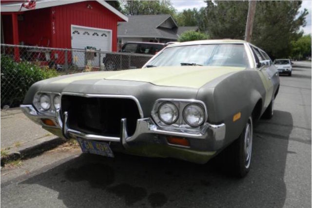 1972 ford torino station wagon with a 351 cleveland nice wagon rust free!!!!!
