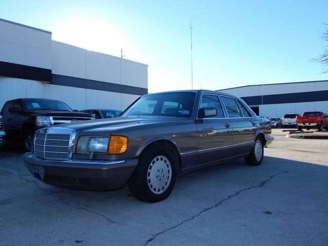 1990 mercedes-benz 560sel clean carfax leather