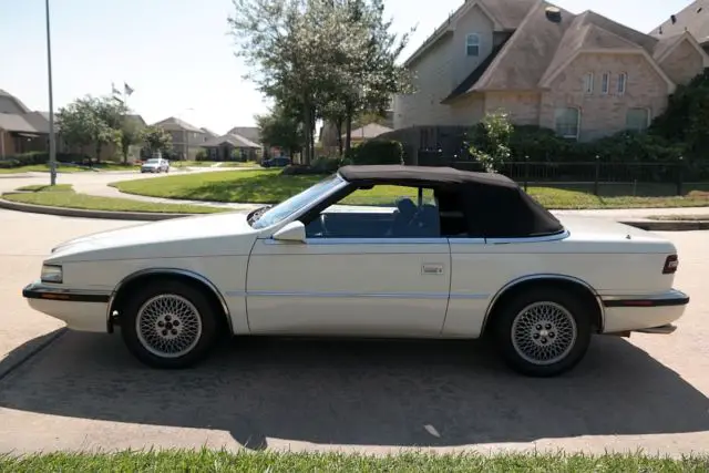 1990 chrysler lebaron gt maserati