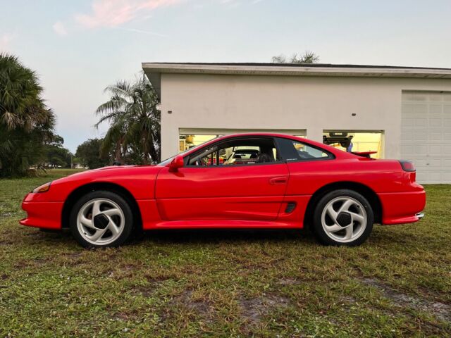 1992 dodge stealth hatchback red fwd manual r/t