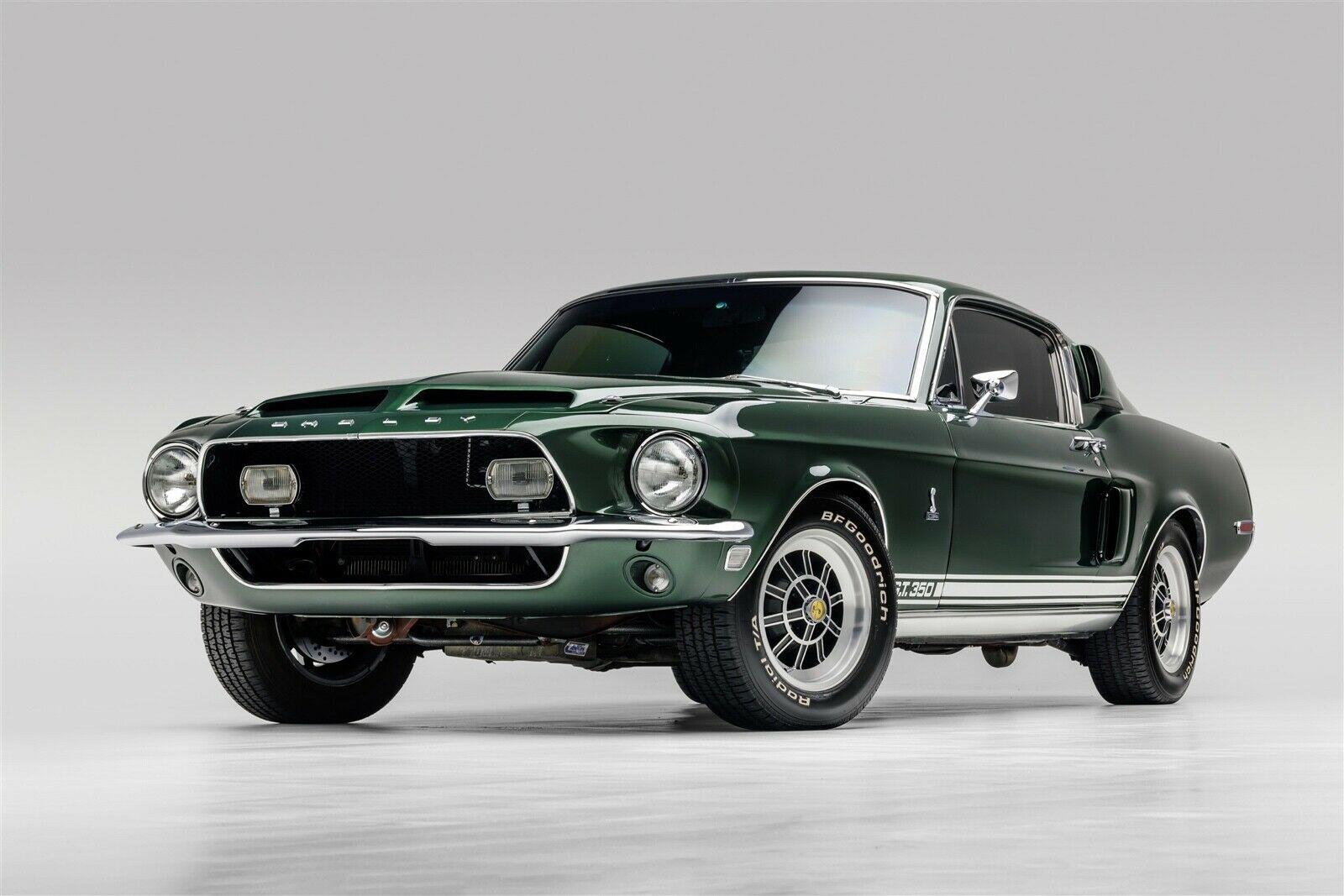 1968 ford shelby gt350 art piece originally restored 8900 miles
