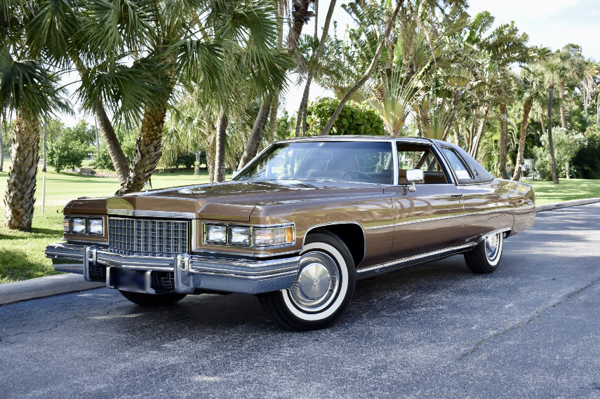 1976 cadillac coupe deville
