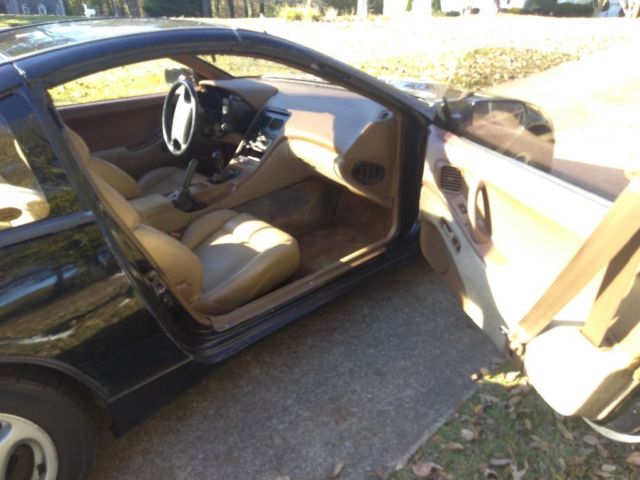 91 nissan 300zx black w/ tan leather