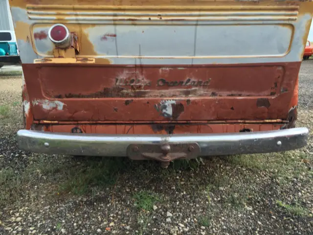 1949 willys wagon w/ flat head v-8, runs, drives and no reserve!!!