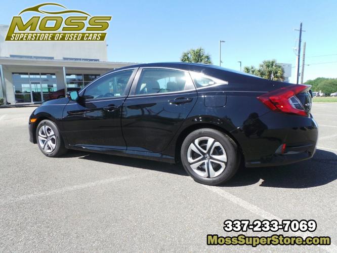 used 2018 honda civic lx sedan lafayette, la 70508 for sale in lafayette, louisiana