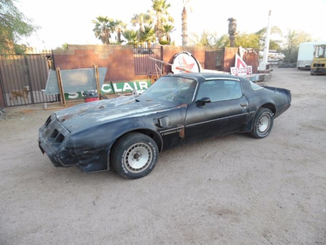 1979 trans am smokey and the bandit z code l78 400 4spd y84/ws6 t-top