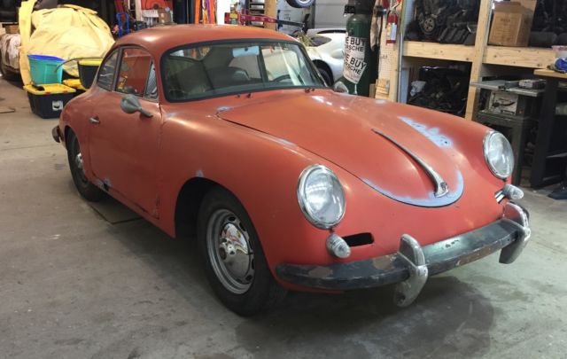 1960 porsche 356 b coupe - project