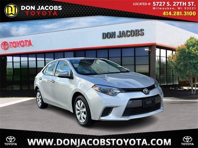2016 toyota corolla l