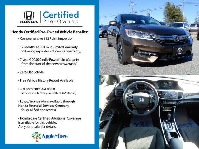 certified 2017 honda accord hybrid sedan fletcher, nc 28732 for sale in carolina hills, north carolina
