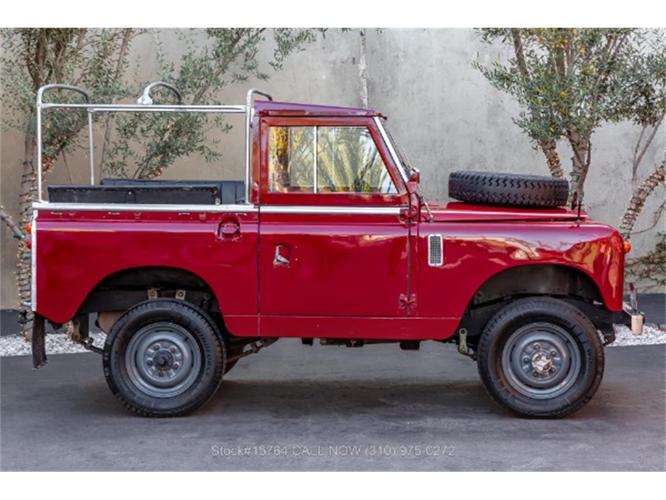 1969 land rover santana in beverly hills, california