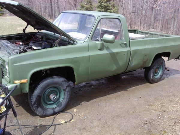 1986 chevrolet k30 m1008 cucv