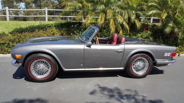 1971 triumph tr6 show restored