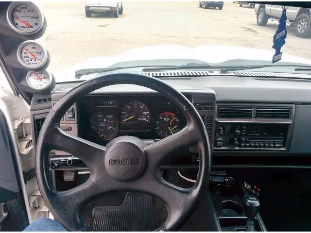 1992 gmc typhoon turbo automatic 2-door suv