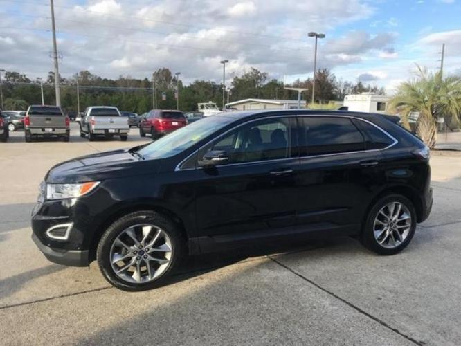 2016 ford edge titanium titanium 4dr crossover for sale in waveland, mississippi