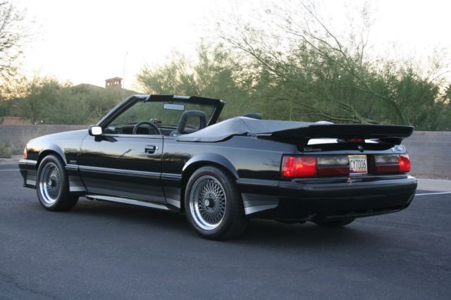 1988 ford mustang saleen convertible in excellent condition - only 14,500 miles!